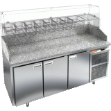 Стол для пиццы Hicold PZ3-111/GN (без витрины), фото 1