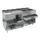 Барная станция Hicold НБМКС-16/7БПК (без ящиков и вертушки), превью 1