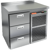 Холодильный стол Hicold SN 3 BR2 TN, фото 1