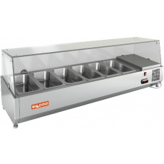 Холодильная витрина для ингредиентов Hicold VRX 1500 1/4, фото 1