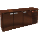 Морозильный стол Hicold BN 111 BR2 BT BAR, превью 1