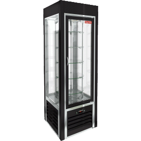 Кондитерская витрина Hicold VRC 350 R SH Black FR, фото 1
