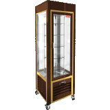 Кондитерская витрина Hicold VRC 350 R Brown FR, фото 1