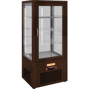 Настольная холодильная витрина Hicold VRC 100 Brown, фото 1