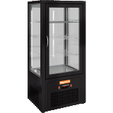 Настольная холодильная витрина Hicold VRC 100 Black, фото 1