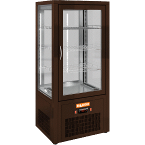Настольная холодильная витрина Hicold VRC T 100 Brown, фото 1