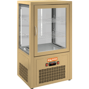Настольная холодильная витрина Hicold VRC 70 Beige, фото 1