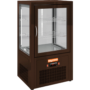 Настольная холодильная витрина Hicold VRC 70 Brown, фото 1