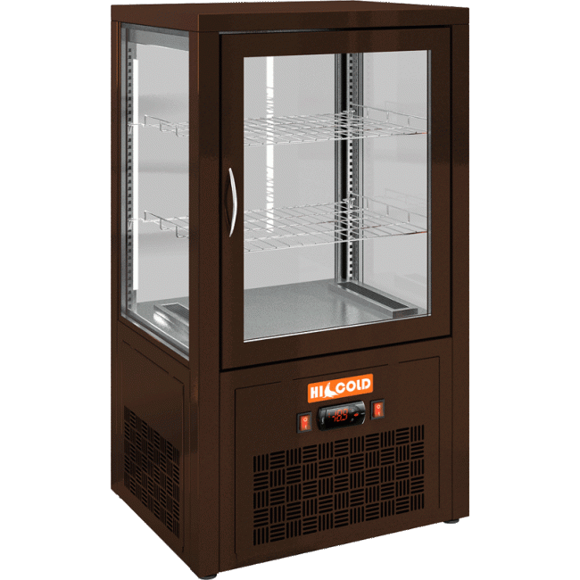 Настольная холодильная витрина Hicold VRC 70 Brown, фото 1