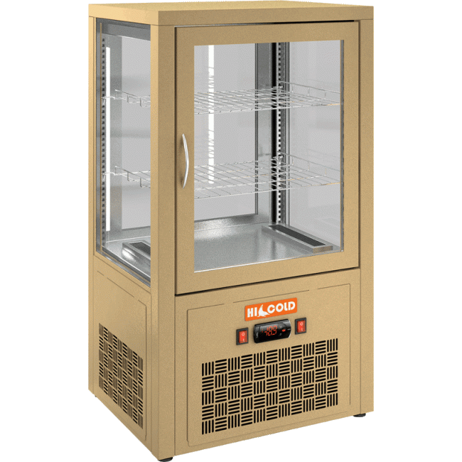 Настольная холодильная витрина Hicold VRC T 70 Beige, фото 1
