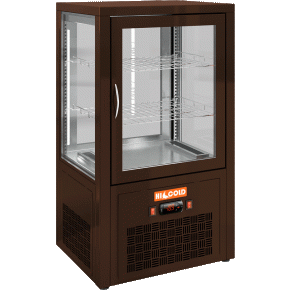 Настольная холодильная витрина Hicold VRC T 70 Brown, фото 1