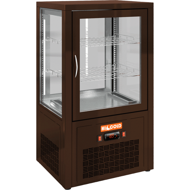Настольная холодильная витрина Hicold VRC T 70 Brown, фото 1