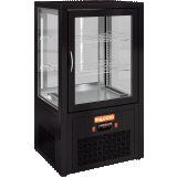 Настольная холодильная витрина Hicold VRC T 70 Black, фото 1