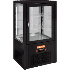 Настольная холодильная витрина Hicold VRC T 70 Black, фото 1