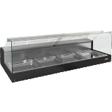 Настольная холодильная витрина Hicold VRS 4 SN, фото 1