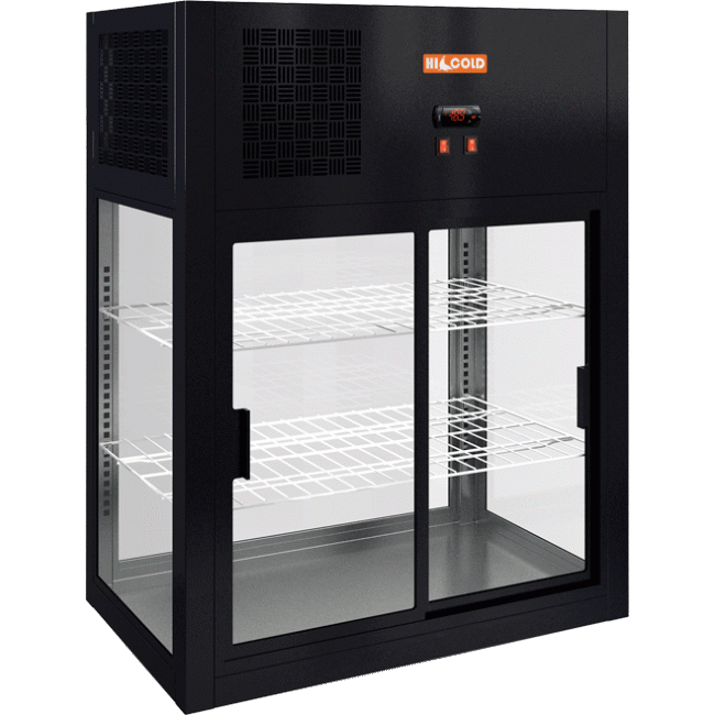 Настольная холодильная витрина Hicold VRH O 790 Black, фото 1
