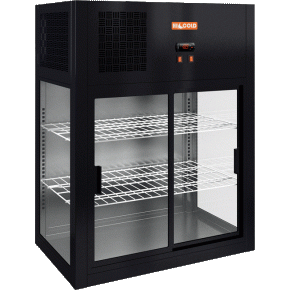 Настольная холодильная витрина Hicold VRH 790 Black, фото 1