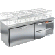 Морозильный стол Hicold GN 112 BR2 BT LT, превью 1