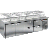 Морозильный стол Hicold GN 1122 BR2 BT LT, фото 1