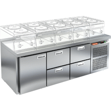 Холодильный стол Hicold GN 122 BR2 TN LT, фото 1