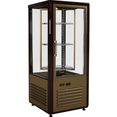 Шкаф холодильный Carboma D4 VM 120-2 (R120Cвр) (0109-0102 (коричнево-золотой)), фото 1