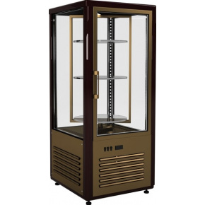Шкаф холодильный Carboma D4 VM 120-2 (R120Cвр) (0109-0102 (коричнево-золотой)), фото 1