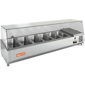 Холодильная витрина для ингредиентов Hicold VRX 1400 1/4, фото 1