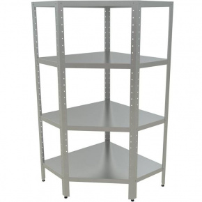 Стеллаж угловой сплошной Кобор СКУ-6/6-100/100/430, фото 1