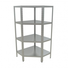 Стеллаж угловой сплошной Кобор СКУ-6/6-100/100 (высота 1800 мм), фото 1