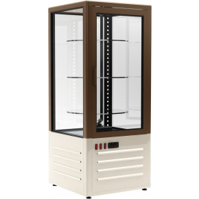 Шкаф холодильный Carboma D4 VM 120-2 (R120Cвр) (0109-0102 (коричнево-золотой)), фото 2