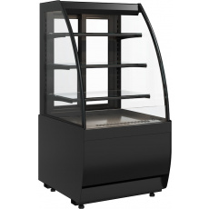 Кондитерская витрина Carboma FLANDRIA 2 STANDARD K70 VM 0,6-2 2.0 Техно (9005), фото 1