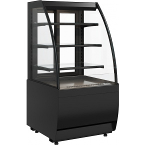 Кондитерская витрина Carboma FLANDRIA 2 STANDARD K70 VM 0,6-2 2.0 Техно (9005), фото 1