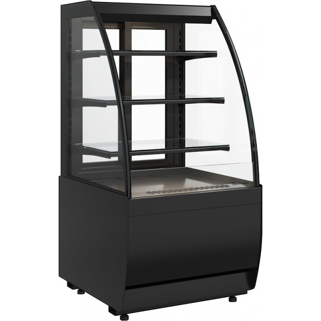 Кондитерская витрина Carboma FLANDRIA 2 STANDARD K70 VM 0,6-2 2.0 Техно (9005), фото 1
