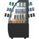 Кондитерская витрина Carboma FLANDRIA 2 STANDARD K70 VM 1,3-2 2.0 Техно (9005), превью 4