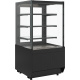 Кондитерская витрина Carboma CUBE 2 STANDARD KC70 VV 0,6-1 2.0 Техно (9005), превью 1