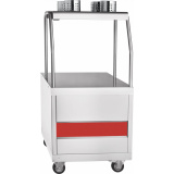 Прилавок для столовых приборов Abat ПСП-70ПМ кашированный металл, фото 1