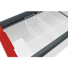 Морозильный ларь Frostor GELLAR FG 700 C красный, фото 4