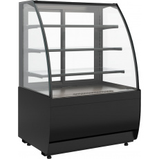 Кондитерская витрина Carboma FLANDRIA 2 STANDARD K70 VV 1,3-1 2.0 Техно (9005), фото 1