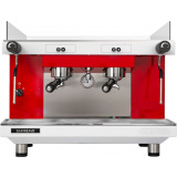 Кофемашина Sanremo Zoe SAP TALL 2GR высокие группы Красная, фото 1