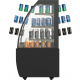 Кондитерская витрина Carboma FLANDRIA 2 STANDARD K70 VV 1,3-1 2.0 Техно (9005), превью 4
