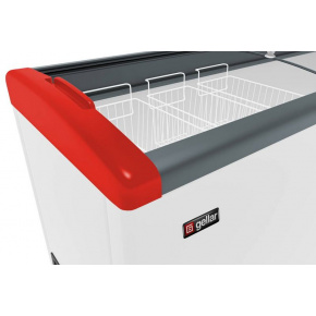 Морозильный ларь Frostor GELLAR FG 350 E красный, фото 4