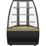 Кондитерская витрина Carboma FLANDRIA 2 STANDARD K70 VV-3 2.0 (внешний угол 45) Черный-бронза (9005-0109), фото 1
