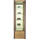 Шкаф холодильный Carboma D4 VM 800-1 (R800C) (0109-0102 (коричн-золот) 2 дв,стекл полк), превью 4