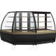Кондитерская витрина Carboma FLANDRIA 2 STANDARD K70 VV-3 2.0 (внешний угол 45) Черный-бронза (9005-0109), превью 2