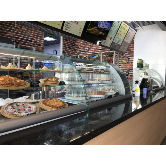 Нейтральная витрина Carboma 1,2 Арго XL (A57 N 1,2) Inox (0430), фото 3