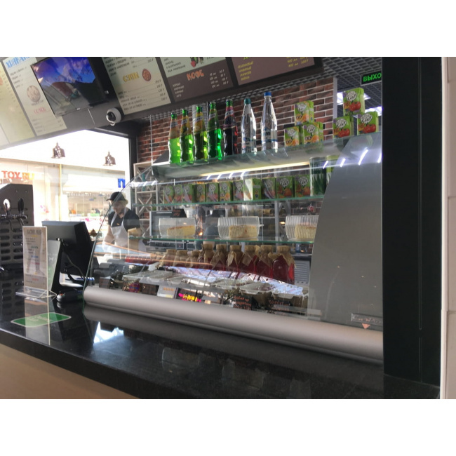 Нейтральная витрина Carboma 1,2 Арго XL (A57 N 1,2) Inox (0430), фото 4