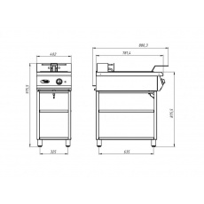 Фритюрница электрическая Grill Master ФЖТЛФрЭ (24022), фото 2