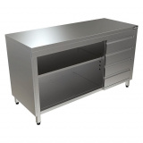 Стол-тумба полузакрытый Кобор СТ/1-150/70/О, фото 1