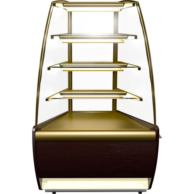 Нейтральная витрина Carboma FLANDRIA LIGHT K70 N-3 Техно (0011-9005), фото 2