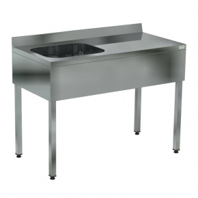 Ванна моечная с рабочей поверхностью Кобор ВМЦФР/1-120/70 Л/П, фото 1